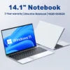 Ordinateur portable ultra fin de 14.1 pouces, Windows 11 Pro, 16 Go de RAM, SSD de 2 To,r, écran 1920x1080