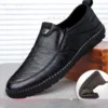 Mocassins en cuir pour hommes