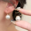 Boucles d'Oreilles en Perles pour Femme et Fille