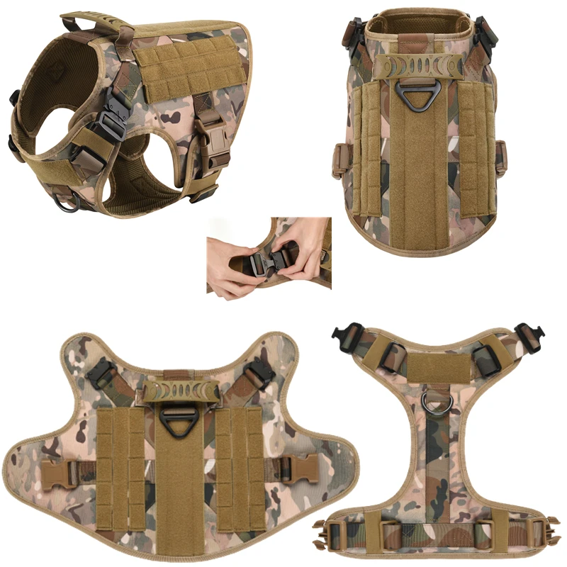 Gilet militaire tactique pour animaux de compagnie – Image 4