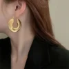 Boucles d'oreilles créoles épaisses