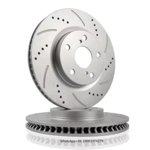 Jeu de disques de frein pour Toyota Hilux VIII, Rave4, Highlander, Renault,