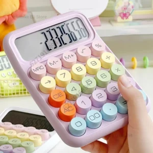 Calculatrice à clavier pour bureau.