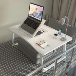 Table de lit pliable- bureau pour ordinateur portable