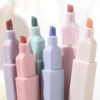 Surligneur de couleur Pastel 6 pièces