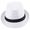 Chapeau de Cowboy Fedora pour Homme et Femme