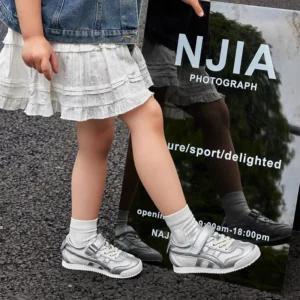 Baskets en cuir pour enfants