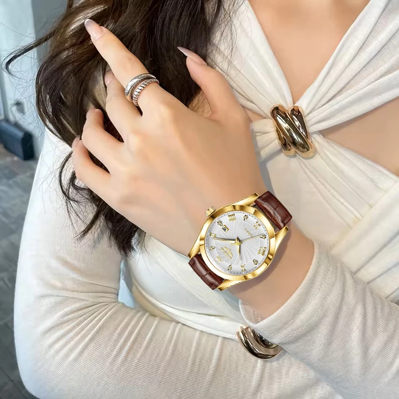 Montre en cuir pour femme – Image 2