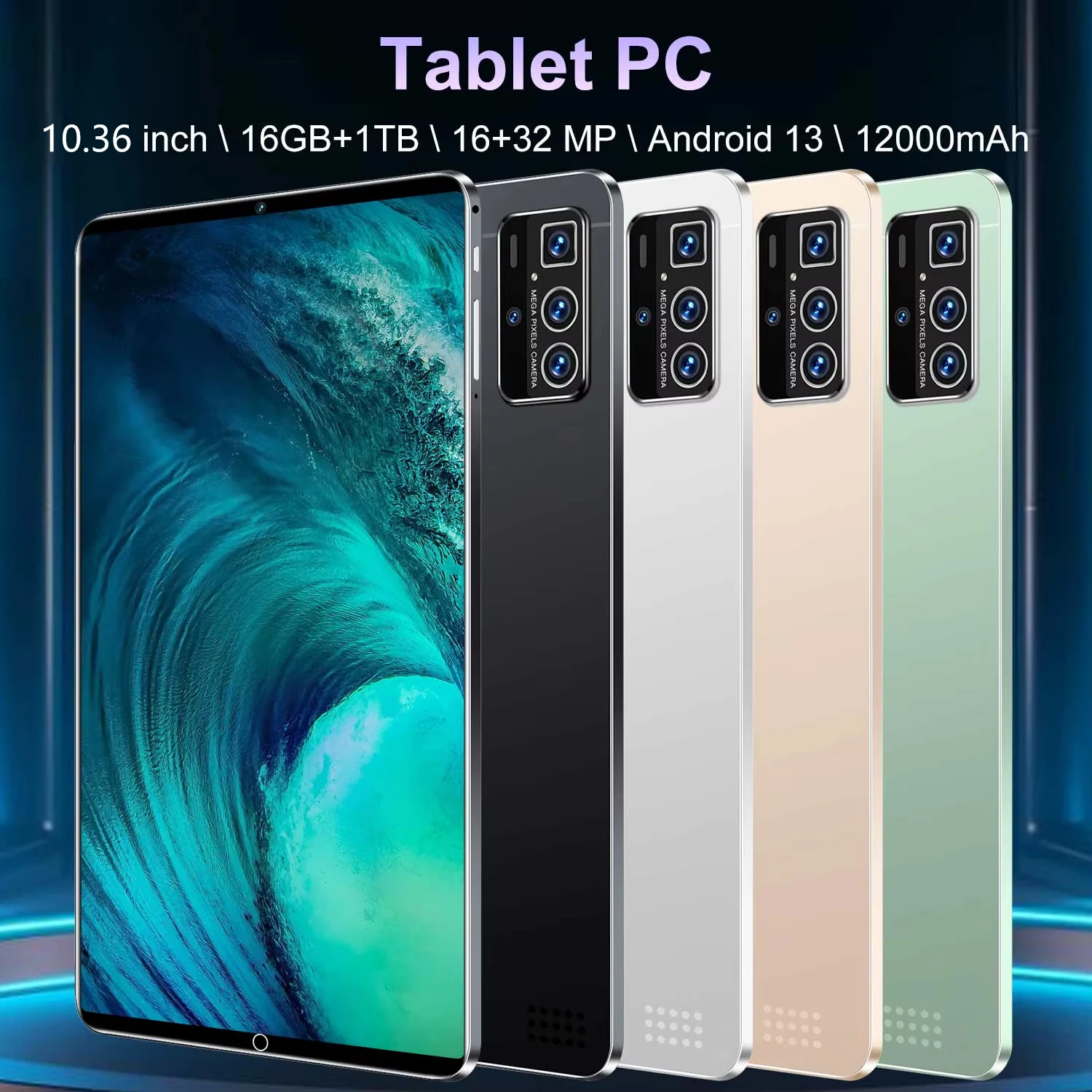 Tablette PC 5G Android 2025 de 10.36 Pouces – Image 2