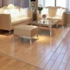 Tapis de sol en bois Transparent