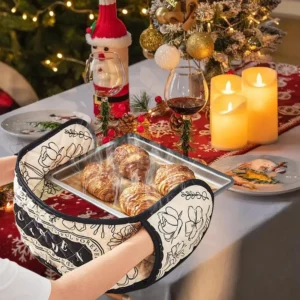 Porte-casseroles, gants