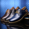 Chaussures en cuir pour hommes Oxfords