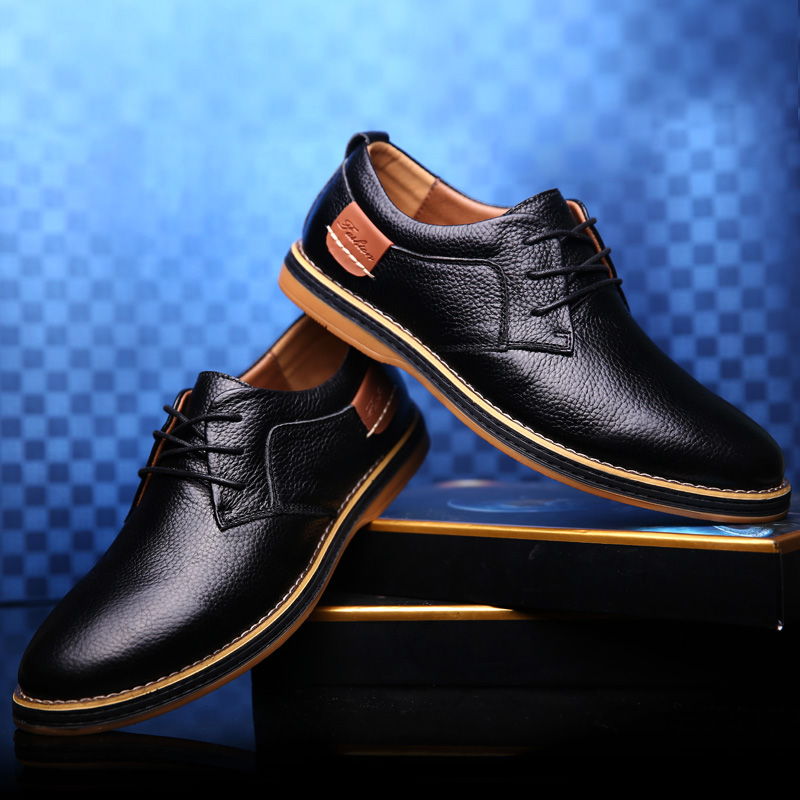 Chaussures en cuir pour hommes Oxfords – Image 2