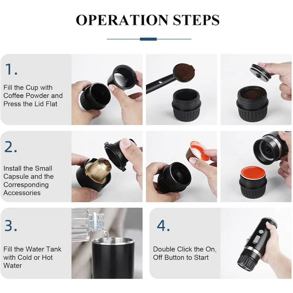 Mini machine à expresso automatique – Image 3