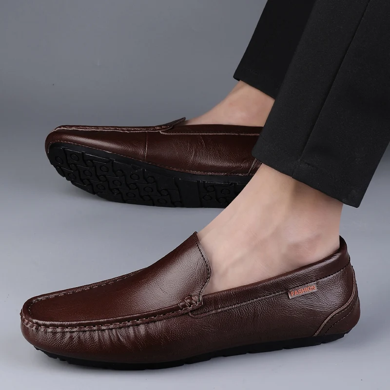 Chaussures en cuir pour homme
