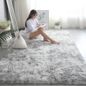 Tapis pour salon, en peluche