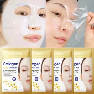 Masque Facial Anti-rides au collagène