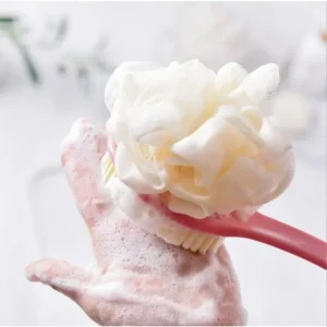 Brosse de bain 2 en 1