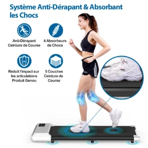 Tapis de marche 2 en 1