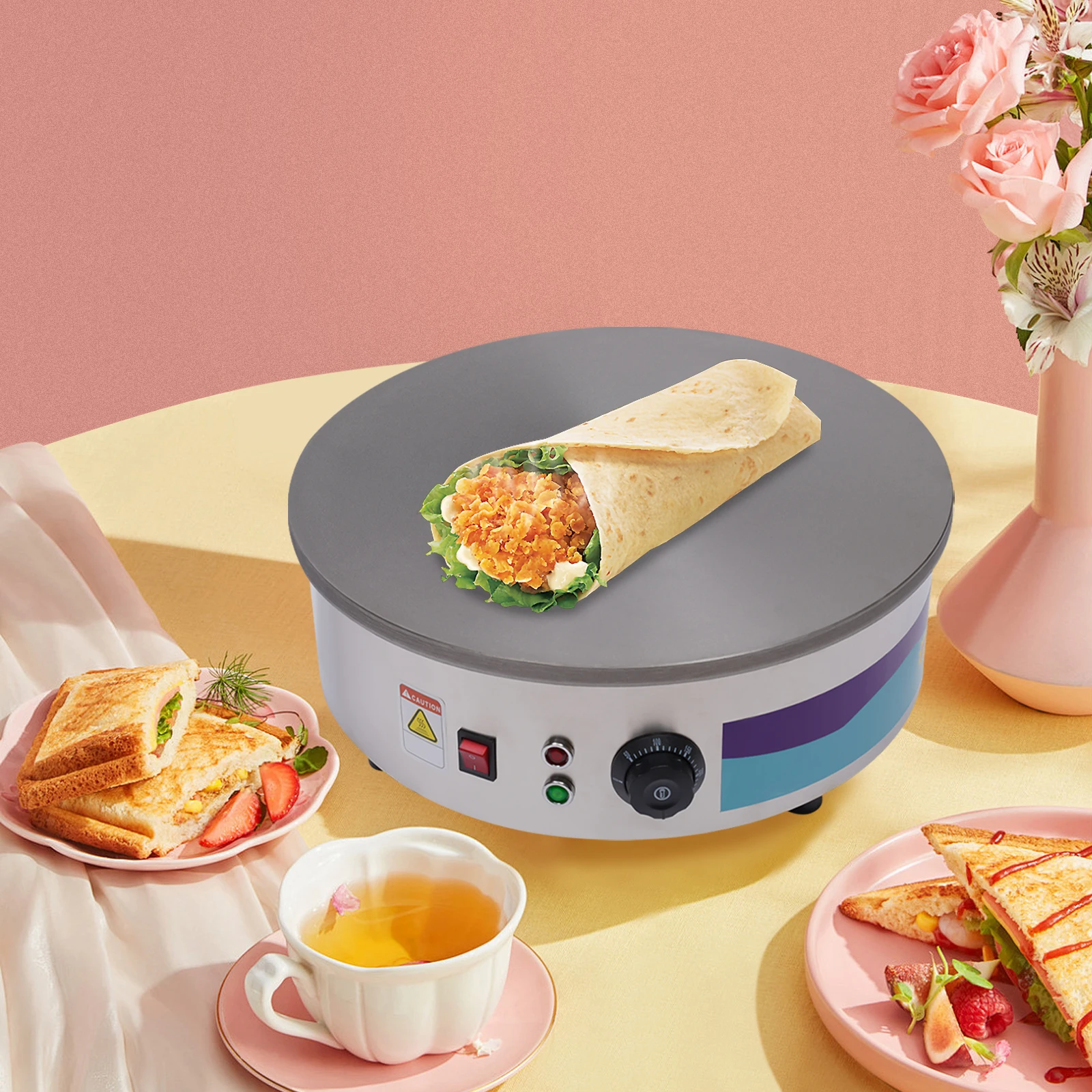 Crêpière électrique de 45cm – Image 2