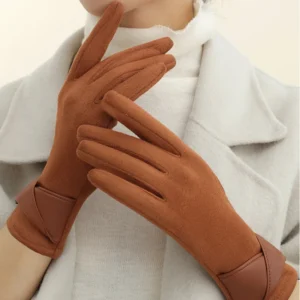 Gants chauds rembourrés pour femmes