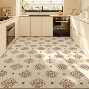 Tapis de cuisine en PVC imperméable