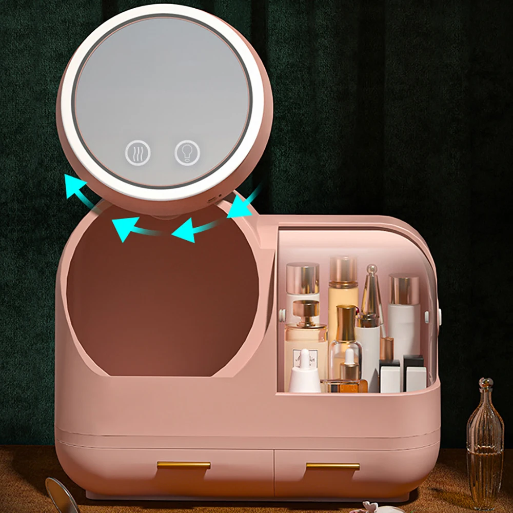 Boîte de rangement de maquillage