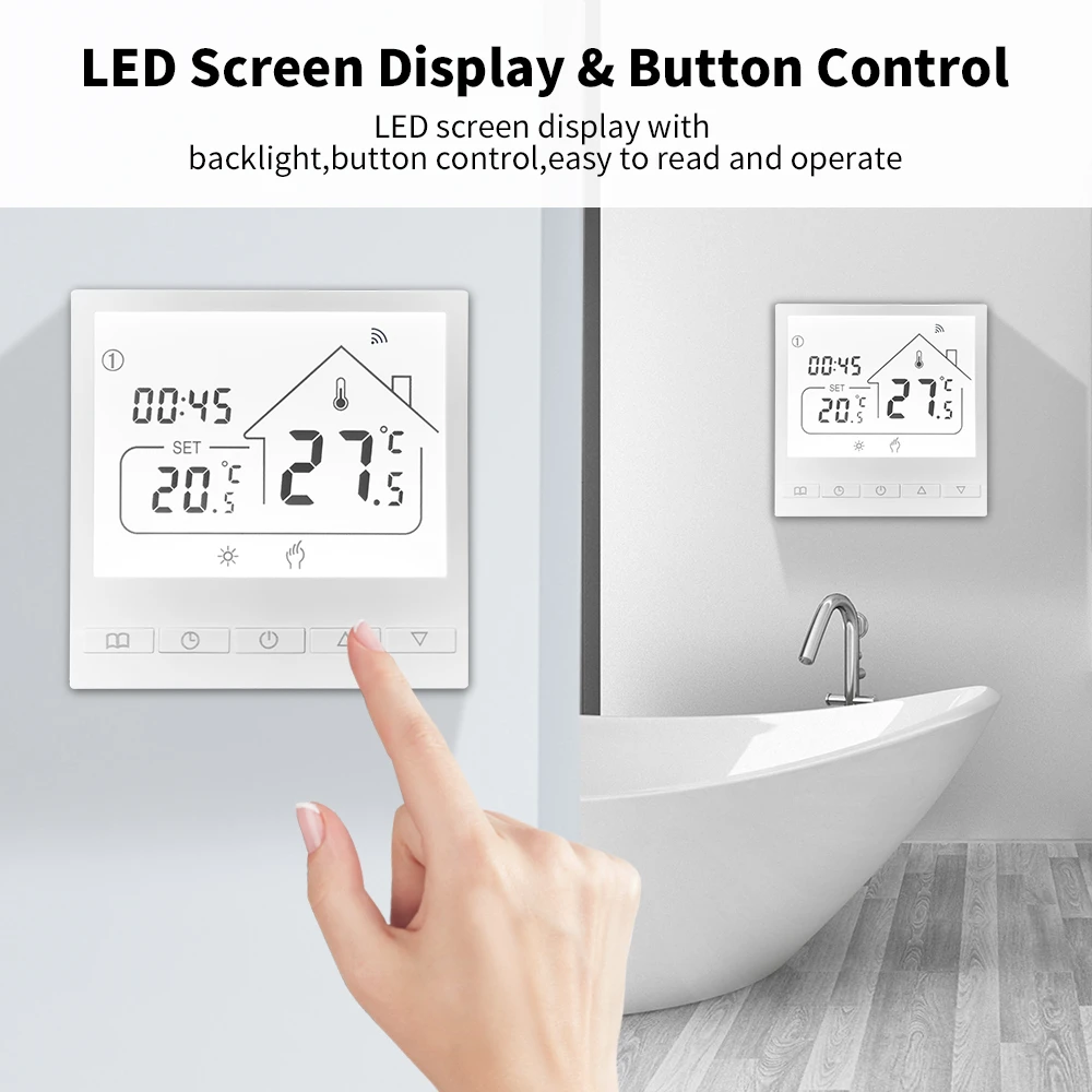 Chauffage électrique de l'eau au sol, température – Image 2