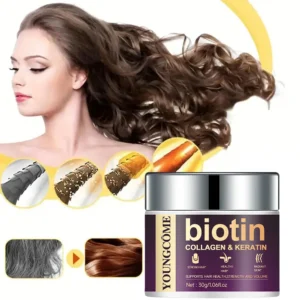 Masque capillaire contenant du collagène