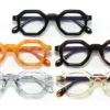 Cadre lunettes cadre rétro mode tendance lunettes cadre personnalisable personnalisé myopie 0 ~-6.0