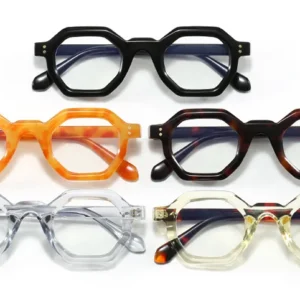 Cadre lunettes cadre rétro mode tendance lunettes cadre personnalisable personnalisé myopie 0 ~-6.0