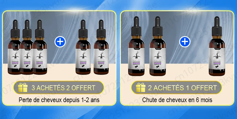 Sérum de croissance capillaire