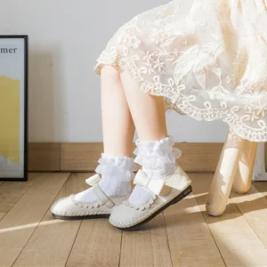 Chaussettes à volants