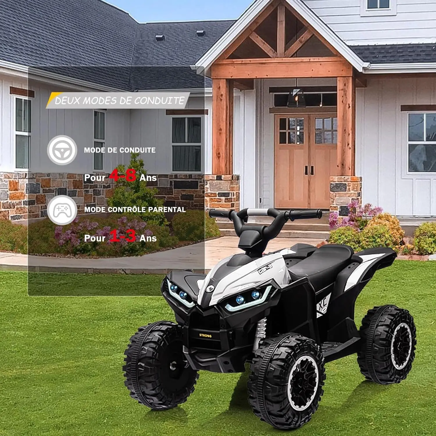 Voiture electrique 12 V dès 3 ans +