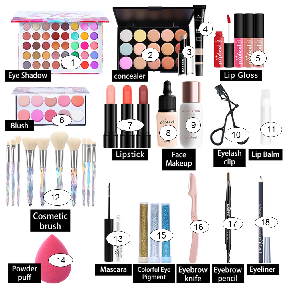 Kit de Maquillage Tout-en-Un – Image 2