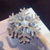 Broche flocon de neige