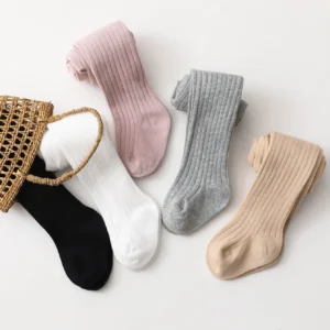 5 paires de collants solides