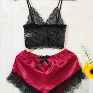 4 pièces robe de nuit