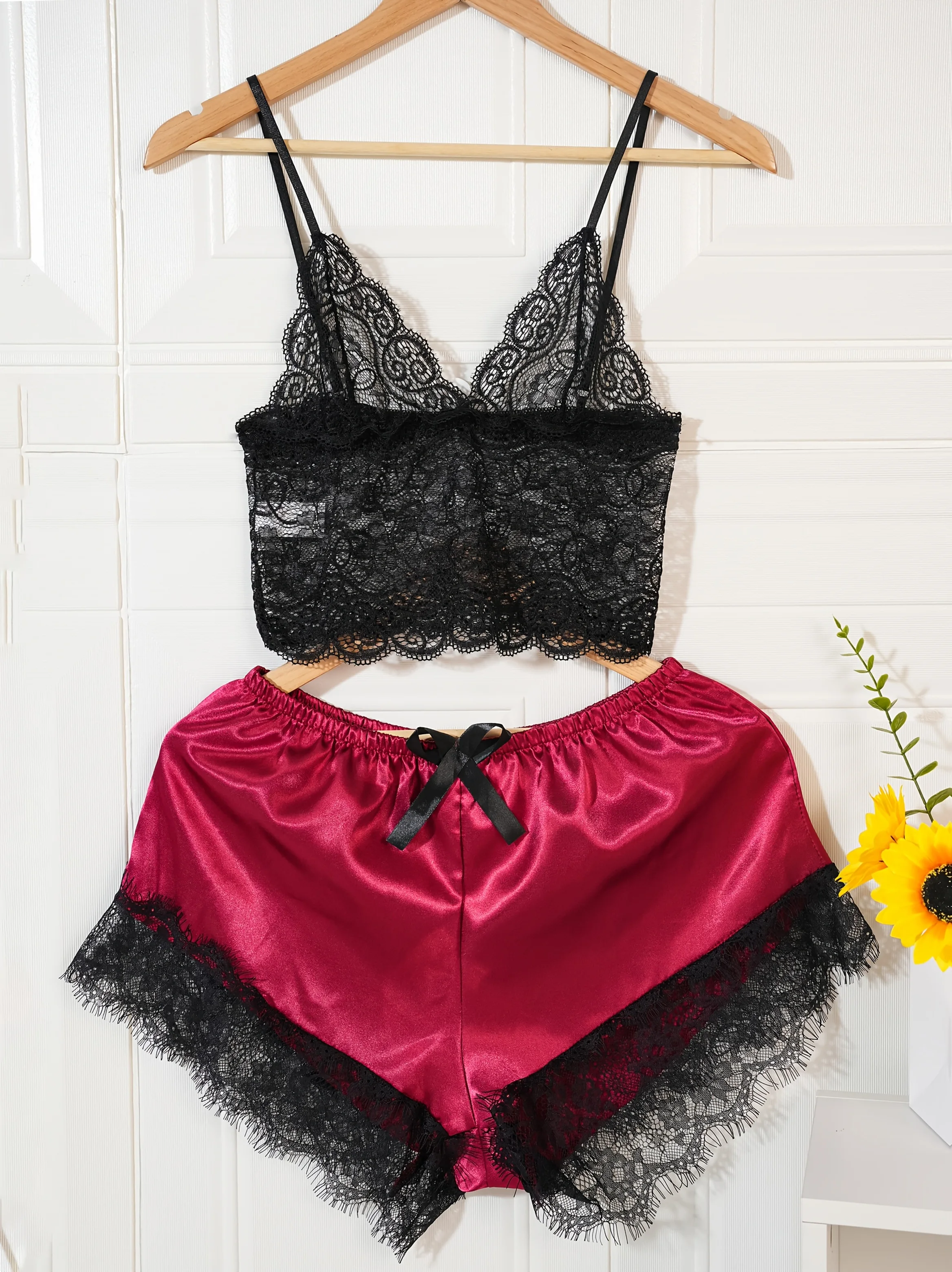 4 pièces robe de nuit