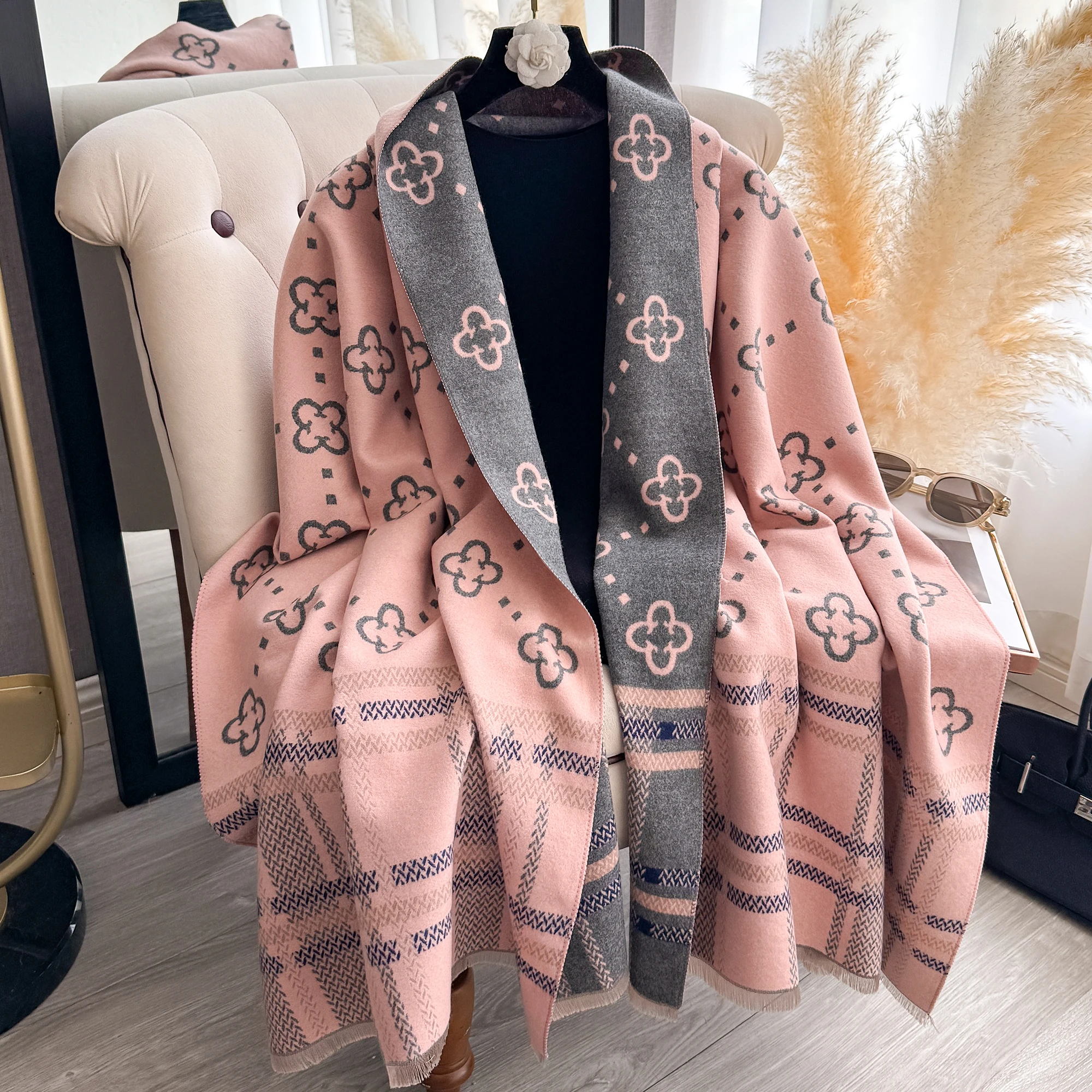 Écharpe à carreaux – Image 4