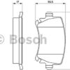 Bosch Lot De 4 Plaquettes De Frein